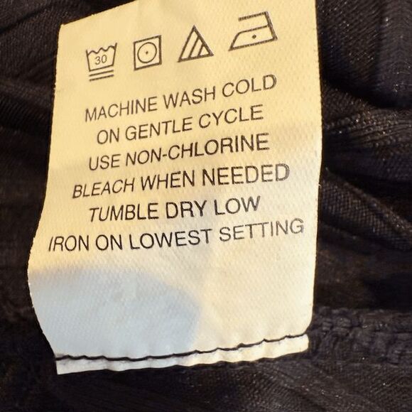 Kendall & Kylie V-Neck Long Sleeve Choker Neck Skater Black Mini Dress Small - Picture 8 of 12